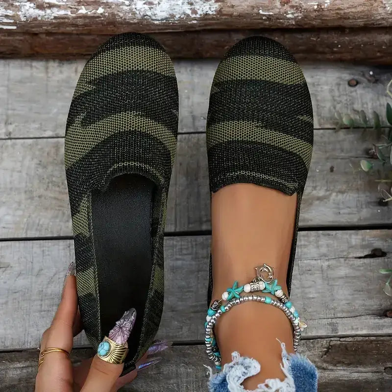 Women's Breathable Versatile Slip-On Flat Shoes