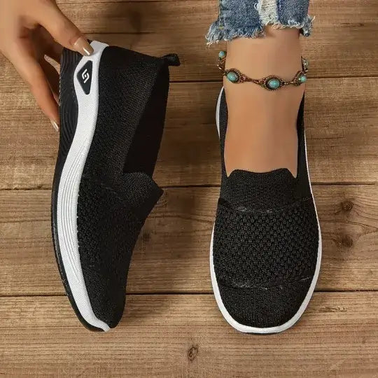 Women's Casual Breathable Slip On Orthopaedic Walking Sneakers