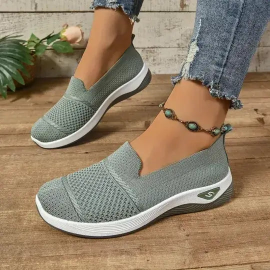 Women's Casual Breathable Slip On Orthopaedic Walking Sneakers