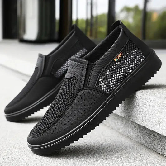 Men's New Mesh Breathable Slip-on Casual Shoes