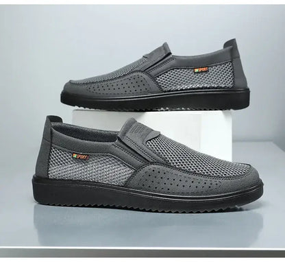 Men's New Mesh Breathable Slip-on Casual Shoes