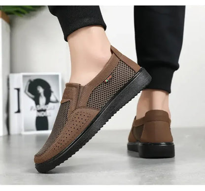 Men's New Mesh Breathable Slip-on Casual Shoes