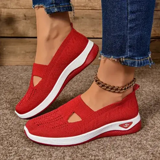 Women's Casual Breathable Slip On Orthopaedic Walking Sneakers