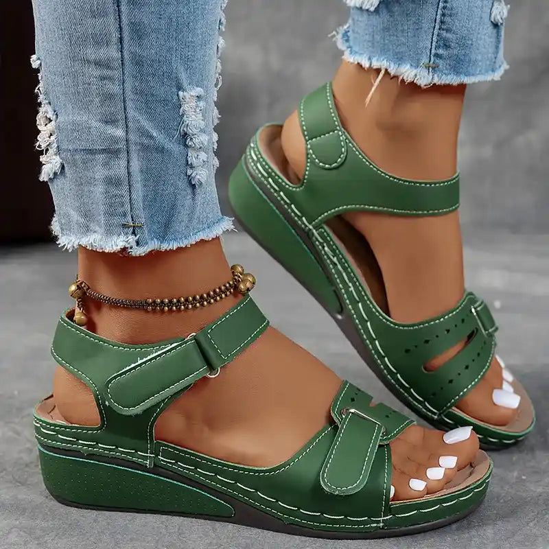 Women's Fashion Rhinestone High Heel Chunky Heel Sandals