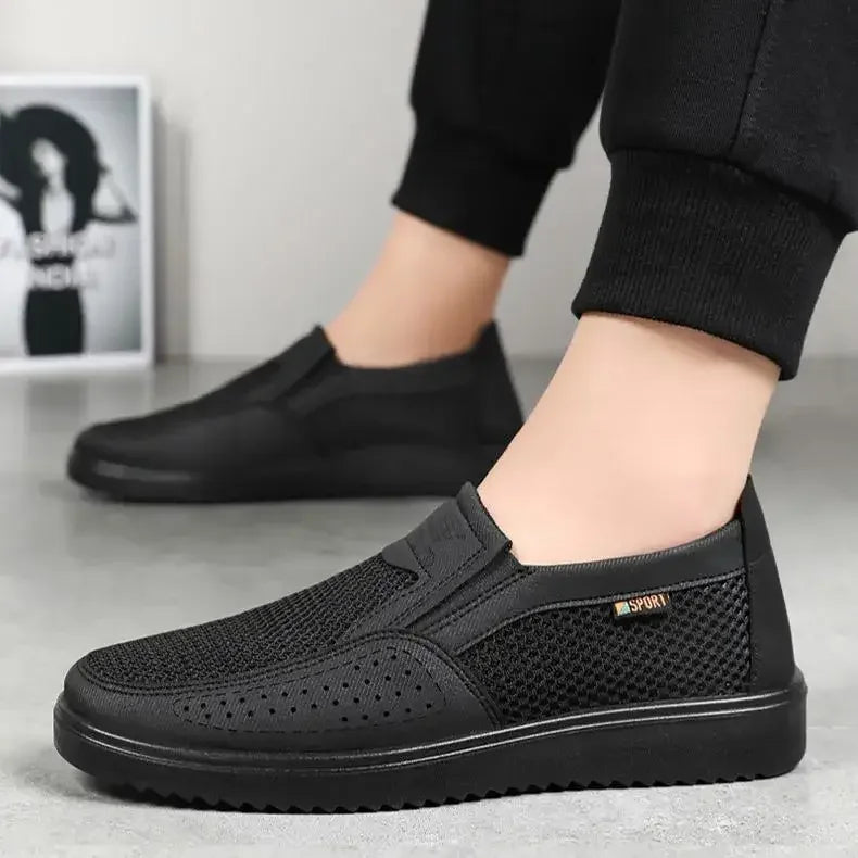 Men's New Mesh Breathable Slip-on Casual Shoes