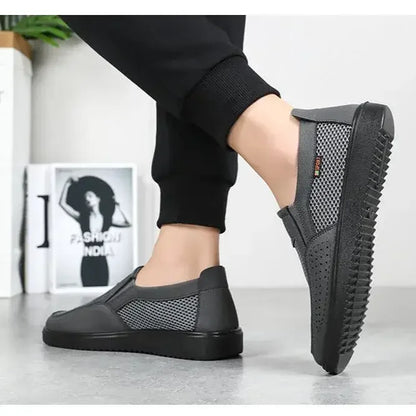 Men's New Mesh Breathable Slip-on Casual Shoes